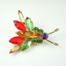 Vintage Juliana Delizza and Elster Rhinestone Insect Brooch