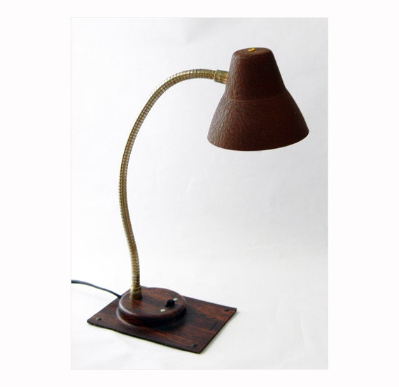 Vintage Gooseneck Desk Lamp by Tensor
