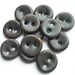 Fudge Brown Ceramic buttons