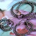 Medium Embroidery Sunflower-Solid Copper Jewelry / bohemian / plain / sunflower / flowered / embroidered / solid copper / rustic / romantic