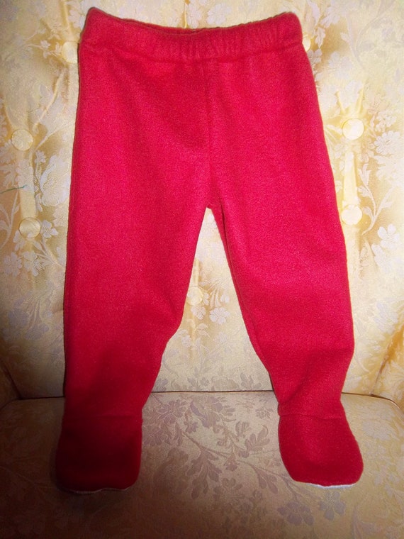 18-24 Month Fleece Footed Footie Feety Pajamas Pants