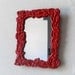 Red Rose Framed Tiny Mirror