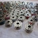 96 metal bobbins - 10 hole style - notions