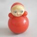 Vintage Roly Poly Ding Doll - Nevalyashka - 1970s - from Russia / Soviet Union / USSR
