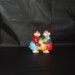 Vintage MARX Monkey Pair Plastic Ramp Walker Pull Toy