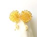 Ivory Pearl Post Earrings - Gold Bridal Jewelry, 16K Plate, Studs, June Birthstone, Modern Wedding, Contemporary