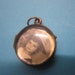 antique locket picture pendant // around 1900