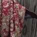 Up cycled Infinity Scarf Loop Fabric Chintz Paisley Women Accessories Scarves Upcycled Recycled Repurposed Clothing Shabby Chic Mori Girl