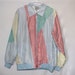 80s Kawaii Vintage Pastel Bianca Silk Jacket