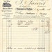 CHOCOLATE Factory invoice HANDWRITTEN French 1908