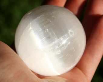 Selenite Sphere Crystal Ball