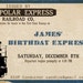 printable polar express train ticket invitation kids