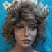 Vintage tiara crown Indonesia wedding crown hair accessory head piece