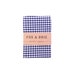 Last One / Azure Gingham Pocket Square