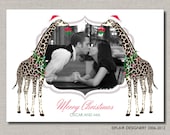 Photo Holiday Card - Set of 50 Cards - Safari Chic Christmas by Flair Designery Il_170x135