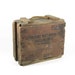 Ammunition Crate Vintage WWII Wood Ammo Box 37MM Gun M54 Shells 1940s Wood Crate With Lid