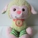 Strawberry Shortcake Melonie Belle Lamb Plush Pet - Friend of Peach Blush