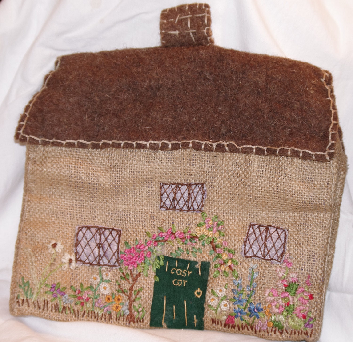 Vintage English Cottage Teapot cosy Tea pot cozy Pot