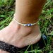 Shades of Blue Braided Ankle Bracelet
