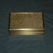 Vintage Jewelry Box Case: 50s Whiting & Davis Gold Mesh RARE