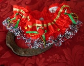 Red Handmade Valentine Wedding Garter