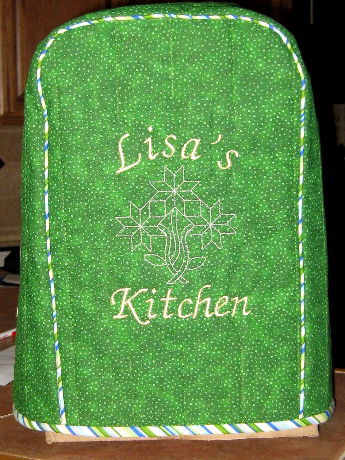 Kitchen Appliance Cozy Cover Custom Quilted by SewWriteCreations