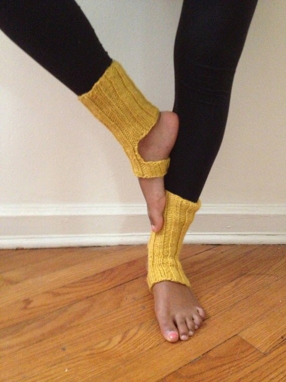 Items similar to Knitted Yoga Socks on Etsy