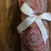 Bag for Wine Bottle - FREE SHIPPING - Christmas Red
