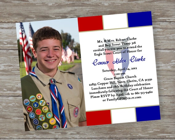Invitations Template Eagle Scout Court Of Honor 5