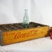 Yellow Coca Cola Crate Box