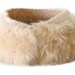 Winter White Lambs Fur Collar