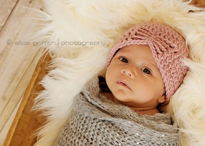 newborn hat pink crochet baby beanie warm fall take newborn hat pink crochet baby beanie warm fall take