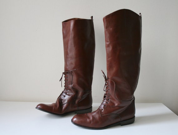 Sudini Tall Laced Riding Boots