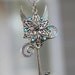 Celtic Flower Key Necklace