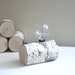 exposed bulb woodland lamp - natural white birch wood