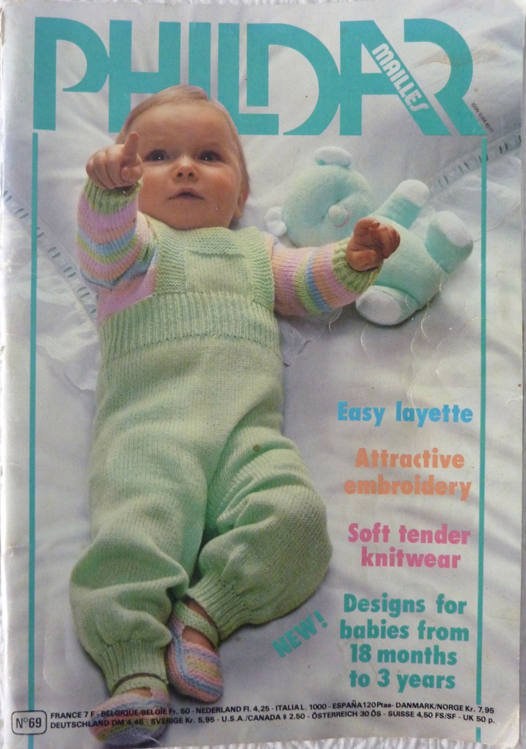 Phildar Knitting Crochet Pattern Book Baby Layette | phildar knitting crochet pattern book baby layette Phildar Knitting Crochet Pattern Book Baby Layette | phildar knitting crochet pattern book baby layette
