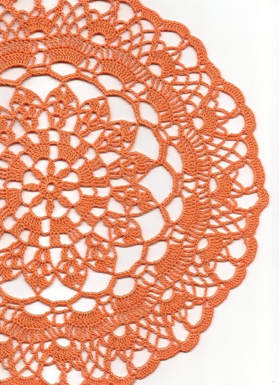 Halloween , Crochet doily, lace doilies, crocheted place mat, center piece, doily tablecloth, napkin, handmade doilies, 