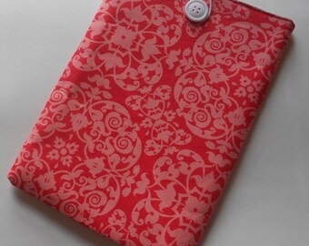 Kindle Sleeve/Nook Cover/E-Reader Sleeve - Persimmon