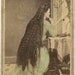 FREE SHIPPING / Rare Civil War Era Photo Woman with Beautiful Long Hair