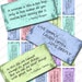 Women's Quotes Digital Rectangles on 8.5x11 Sheet (20 Different Quotes in Soft Colors OR Neutral)