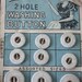 Vintage White Cotton covered buttons