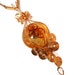 Steampunk Necklace Wire Wrapped Portal of Petrosian in copper by Dr Brassy Steampunk