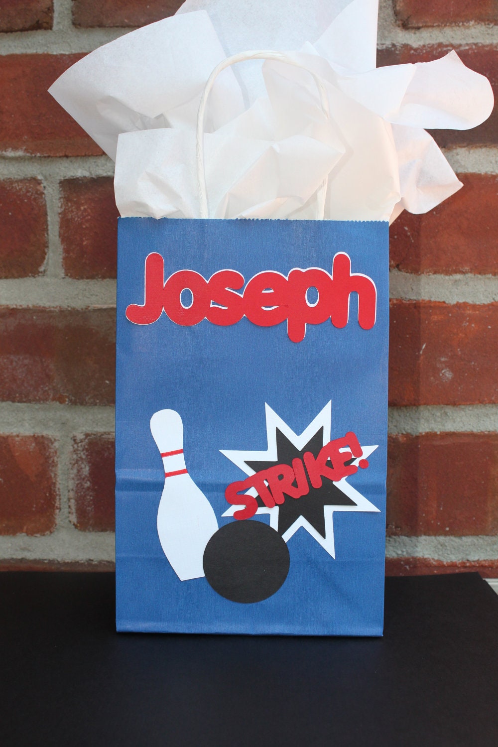 Bowling Birthday Party Treat Bags