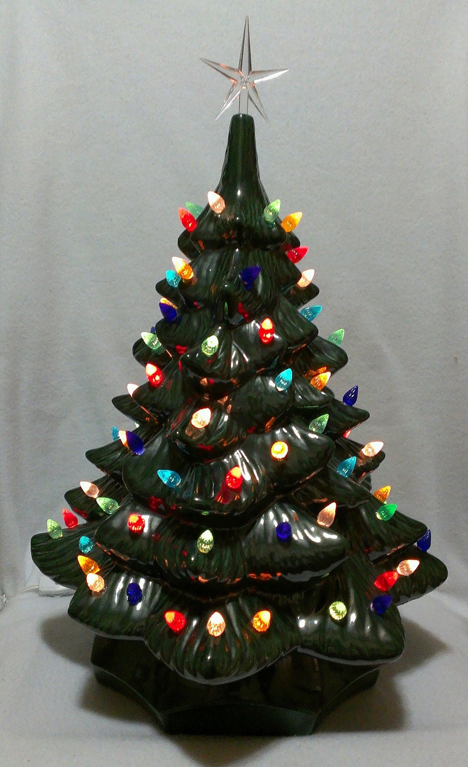 19 ceramic christmas tree w plain base handmade ceramic 19 ceramic christmas tree w plain base handmade ceramic