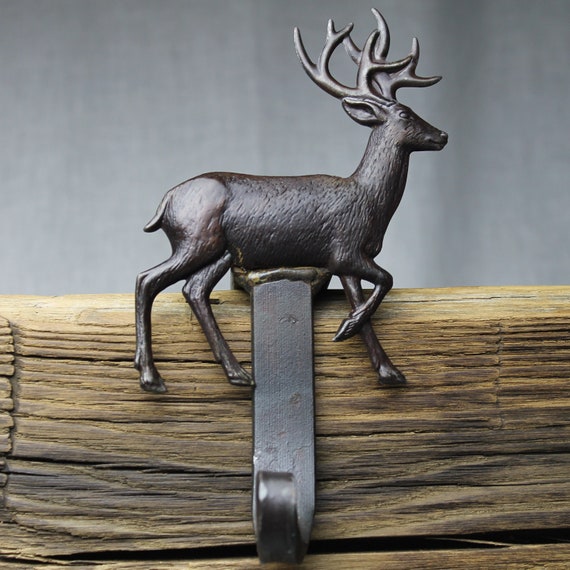 Deer Christmas Stocking Iron
