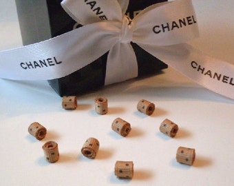 10 Textile Coco & Brown Beads LJO Collection Jewelry