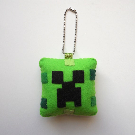 CREEPER Minecraft Christmas Ornament/Keychain by Michelle