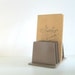 Metal Desk Organizer Five Slot Beige Tan