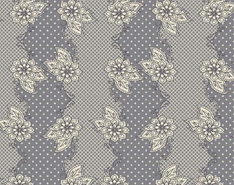 Henna Stripe Grey (LB-2104) - Lilly Belle -Bari J for Art Gallery Fabrics - By the Yard