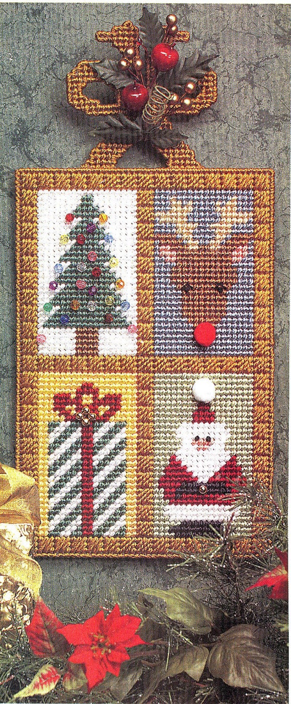 Items similar to Welcome Christmas Plastic Canvas Pattern on Etsy